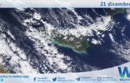 Meteo Sicilia: immagine satellitare Nasa di sabato 21 dicembre 2024