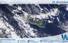 Meteo Sicilia: immagine satellitare Nasa di sabato 21 dicembre 2024