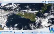 Meteo Sicilia: immagine satellitare Nasa di venerdì 27 dicembre 2024