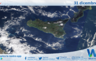 Meteo Sicilia: immagine satellitare Nasa di martedì 31 dicembre 2024