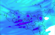 Sicilia: sarà una domenica piovosa, ventosa con il ritorno della neve in montagna