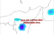 Meteo Appennino ed Etna: forti precipitazioni in arrivo ma quota neve solo oltre i 2000m