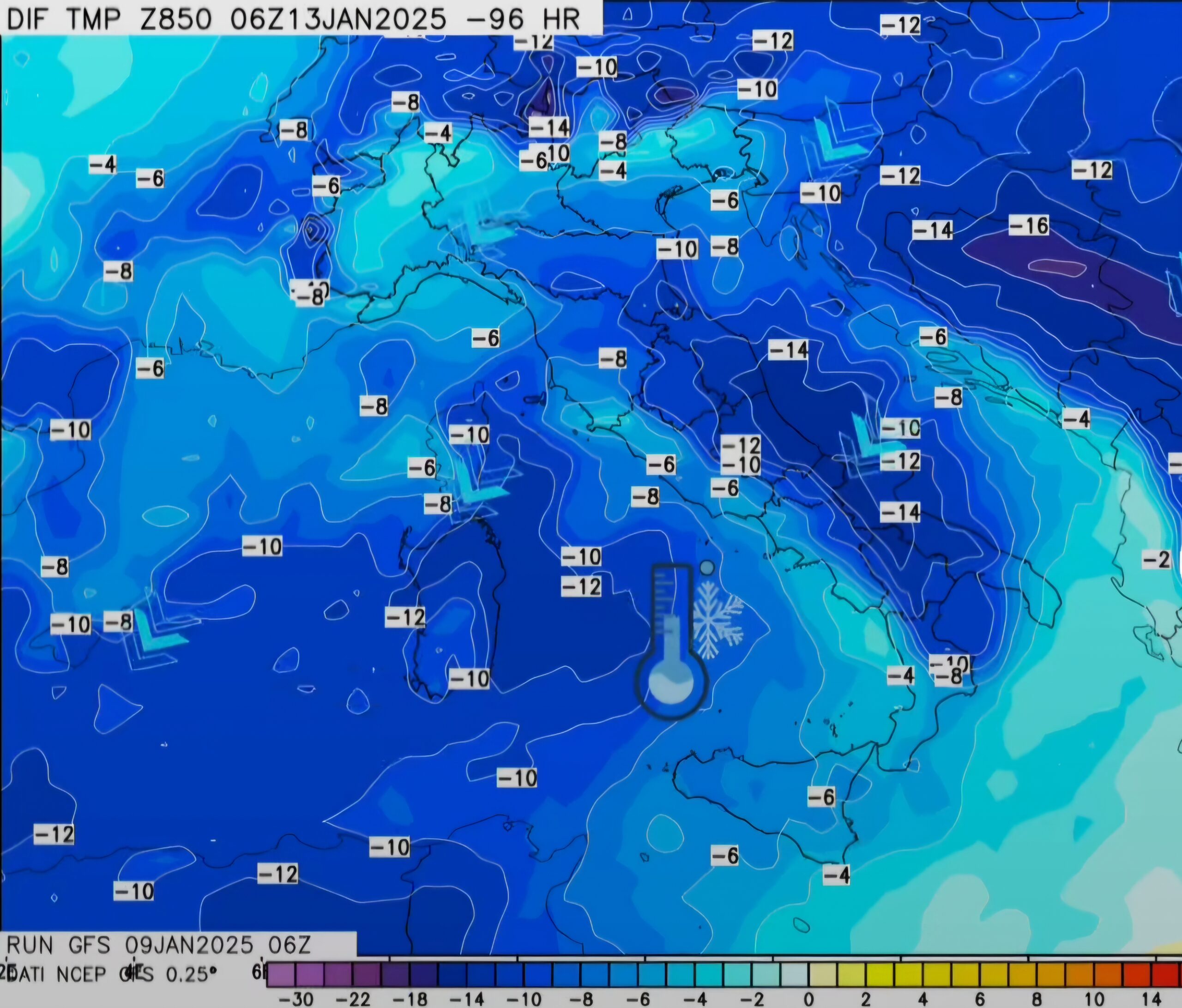 Sicilia: ancora clima mite nelle prossime ore. Poi da domenica aria fredda ed instabilità sparsa