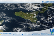 Meteo Sicilia: immagine satellitare Nasa di mercoledì 01 gennaio 2025