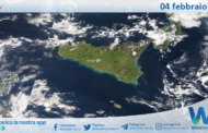 Meteo Sicilia: immagine satellitare Nasa di martedì 04 febbraio 2025