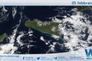 Meteo Sicilia: immagine satellitare Nasa di mercoledì 05 febbraio 2025