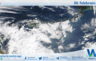 Meteo Sicilia: immagine satellitare Nasa di giovedì 06 febbraio 2025