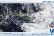 Meteo Sicilia: immagine satellitare Nasa di giovedì 20 febbraio 2025