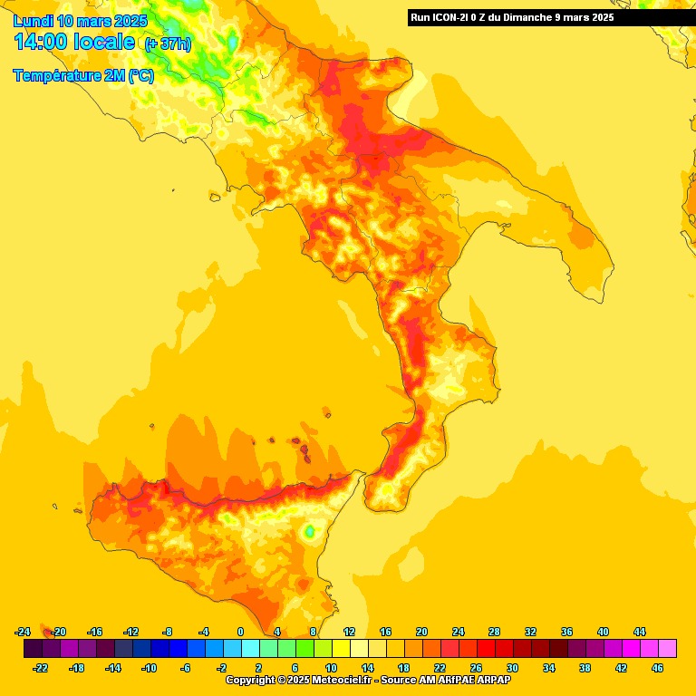 Sicilia: forte scirocco e temperature oltre i 25° nelle prossime ore