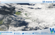 Meteo Sicilia: immagine satellitare Nasa di martedì 18 marzo 2025